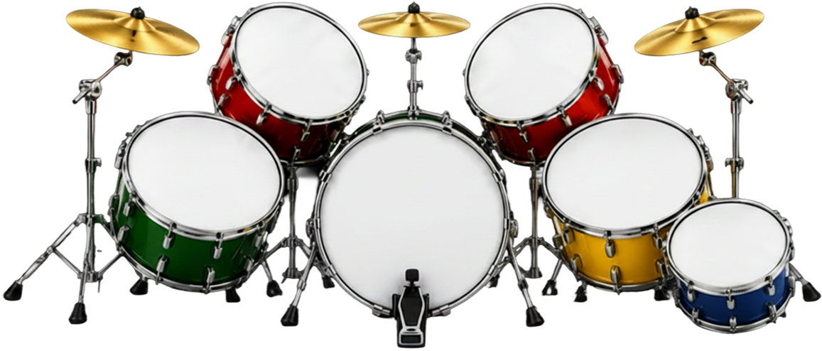 Giraffe Group Drum Kit